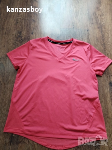 Nike Miler Running Top - страхотна мъжка тениска С, снимка 6 - Тениски - 51501404