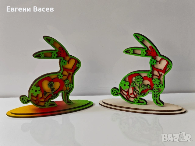 Великденски панер, поднос, поставка за яйца и козунак Великден, снимка 12 - Декорация за дома - 53717990