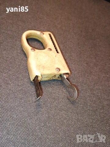 Ретро комбинирано кантарче с рулетка, снимка 3 - Антикварни и старинни предмети - 53567703