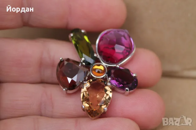 Дамски висулки за колие ''Swarovski'', снимка 10 - Колиета, медальони, синджири - 49753919