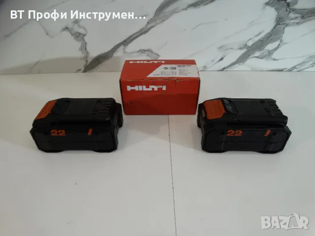 2024 - Hilti / Nuron B 22 - 110 ( 5.2 Ah ) - Хилти Нови батерии, снимка 1 - Други инструменти - 48503565