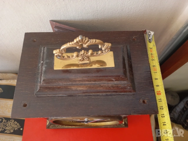 Винтидж настолен часовник , снимка 3 - Антикварни и старинни предмети - 53794586