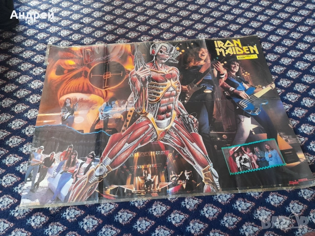 Стар плакат Iron Maden,AC/DC