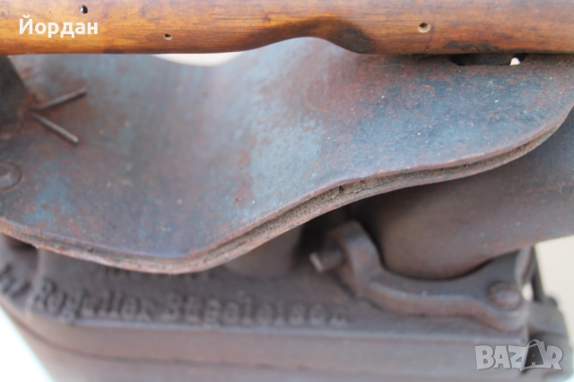 Немска ютия на пара , снимка 9 - Антикварни и старинни предмети - 52539571