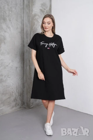 памучни дамски рокли tommy hilfiger guess 