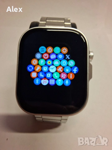 Смарт часовник|Чисто нов + Подарък втора каишка!, снимка 8 - Смарт часовници - 54261681