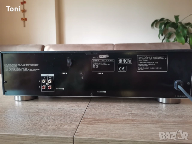 Касетен дек Sony tc k361, снимка 5 - Декове - 54007684