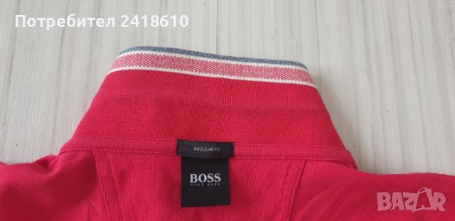 Hugo Boss Paddy Pique Cotton Regular Fit Mens Size L ОРИГИНАЛНА Тениска!, снимка 15 - Тениски - 45983798