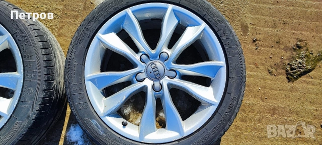 Джанти 17 5x112 с гуми 225 45 17, снимка 3 - Гуми и джанти - 53339829