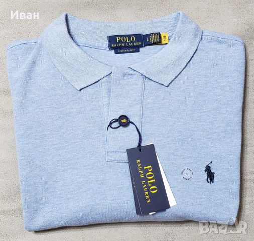 Нова оригинална фланелка Polo Ralph Lauren, custom slim fit – 100%  памук, L