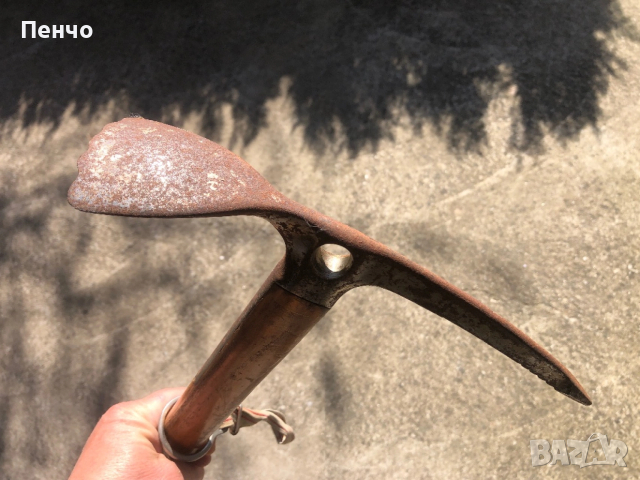 стар пикел MOD. WALLNER "STUBAI" - MADE IN AUSTRIA - 1950/60г., снимка 12 - Антикварни и старинни предмети - 49729691