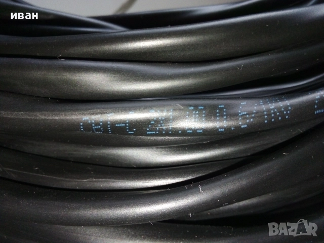 Кабели СВТ 2х 1мм 47 + 20м.Нов, снимка 3 - Кабели - 52585129