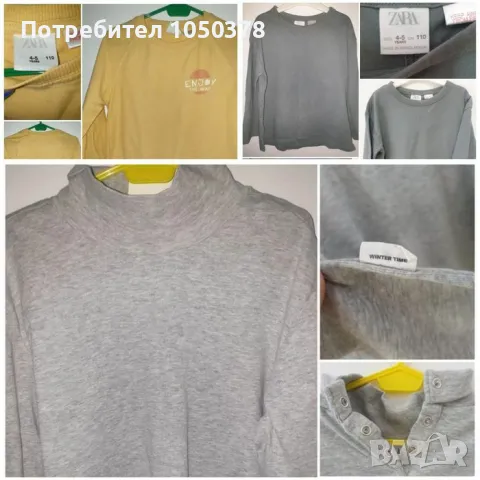 Zara Kids детски блузки с дълъг ръкав 4-5г, снимка 3 - Детски Блузи и туники - 47063409