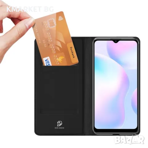 Xiaomi Redmi 9A DUX DUCIS Кожен Калъф и Протектор, снимка 5 - Калъфи, кейсове - 48753402