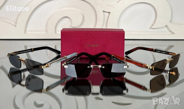 очила с черен обикновен калъф с Ув защита carter 