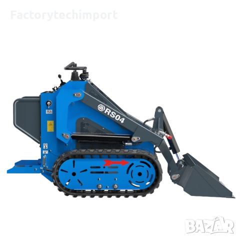 Мини товарач RIPPA RS04 – KUBOTA 2 цилиндъра ( 11.1 к.с ) водно охлаждане, снимка 6 - Индустриална техника - 52720466