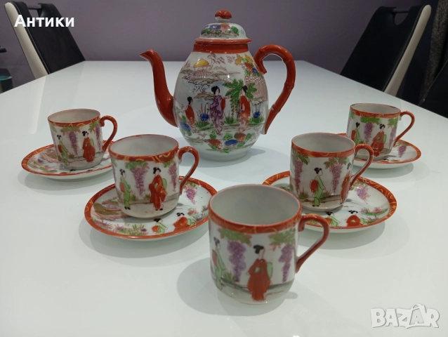 Порцеланов китайски стар сервиз 