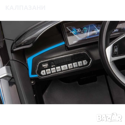 Кола Акумулаторна 12V BMW JE1009 с родителски контрол Черна, снимка 9 - Коли, камиони, мотори, писти - 51665310