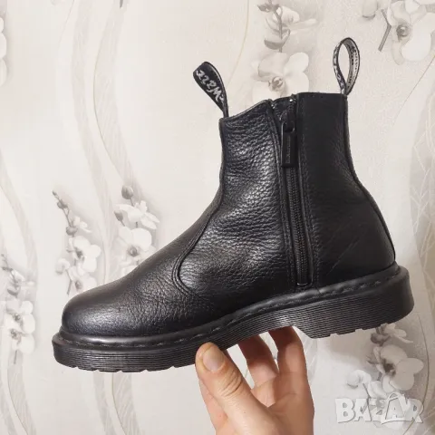 оригинални боти Dr. Martens 2976 W/ZIPS CHELSEA  номер 39, снимка 12 - Дамски боти - 38891520