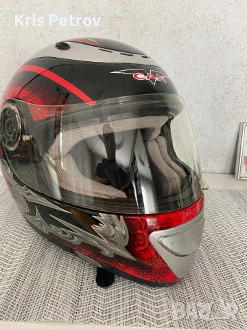 Пистова Каска За Мотор CAN Размер L 59-60см, снимка 5 - Аксесоари и консумативи - 50760997
