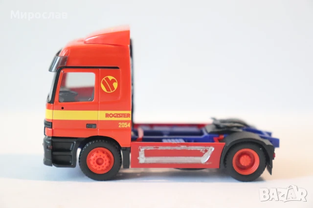 HERPA H0 1/87 MERCEDES ACTROS ВЛЕКАЧ МОДЕЛ КОЛИЧКА КАМИОН, снимка 2 - Колекции - 50462534