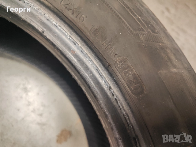2бр.зимни гуми 195/60/16C Hankook, снимка 5 - Гуми и джанти - 52462859