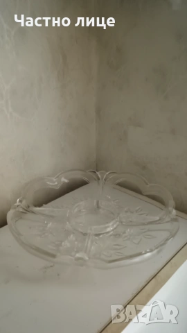 Стъклено плато-4евро.