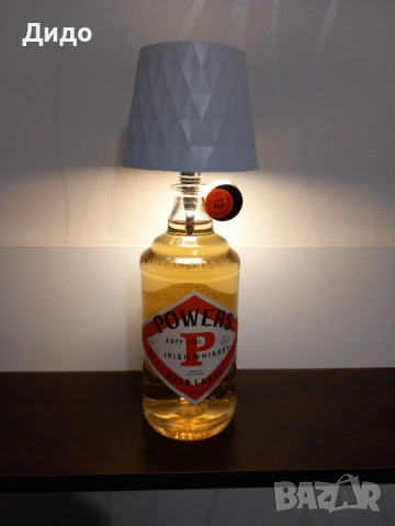 Сензорна LED лампа /бяла/ за бутилка с акумулаторна батерия, снимка 2 - Лед осветление - 53777784