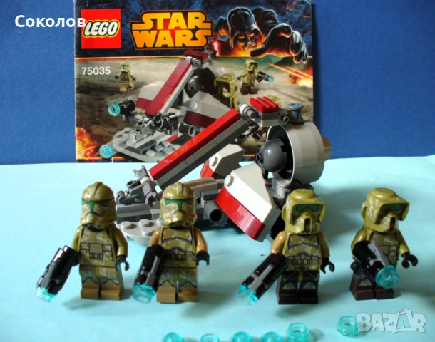 LEGO® Star Wars модели 75037, 75035 и 75042, снимка 7 - Конструктори - 54000174