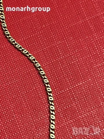 Златен ланец 14К, снимка 2 - Колиета, медальони, синджири - 54273061