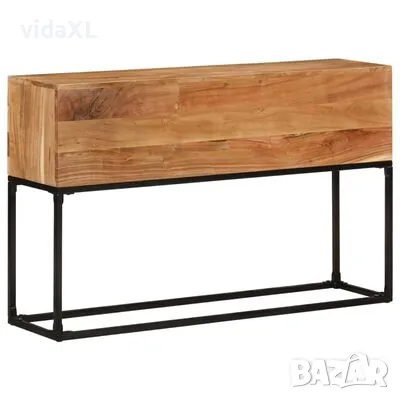 vidaXL Конзолна маса, 120x30x75 cм, акациево дърво масив(SKU:320821), снимка 1 - Маси - 48211007