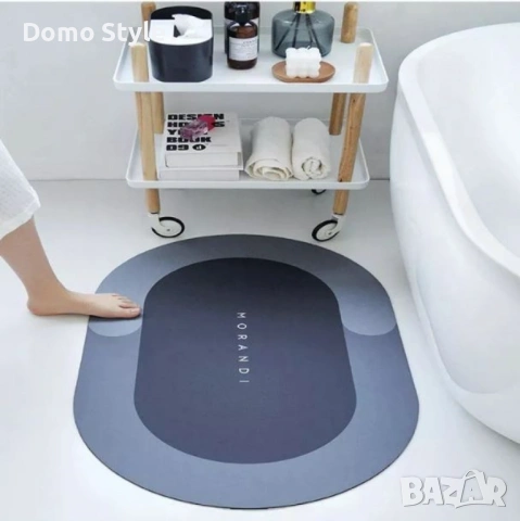 Килим за баня против хлъзгане - Цвят - син, сив, зелен!, снимка 2 - Изтривалки - 53266690