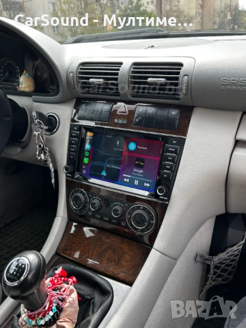 8" Мултимедия Mercedes W203 W209 C-Class CLK Android 15 Навигация, снимка 2 - Аксесоари и консумативи - 46344852