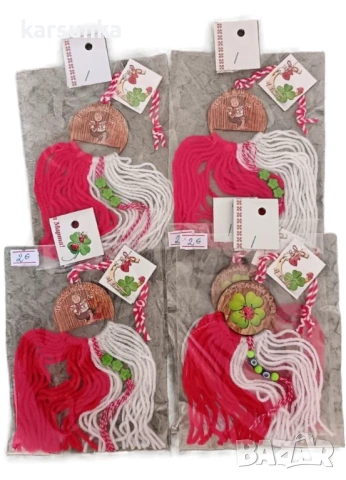 Мартеници за декорация, снимка 7 - Декорация за дома - 53161531