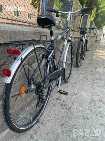 28 цола алуминиев велосипед с 21 скорости усилени капли амортисьори предни като нов в перфектно , снимка 4 - Велосипеди - 51194803