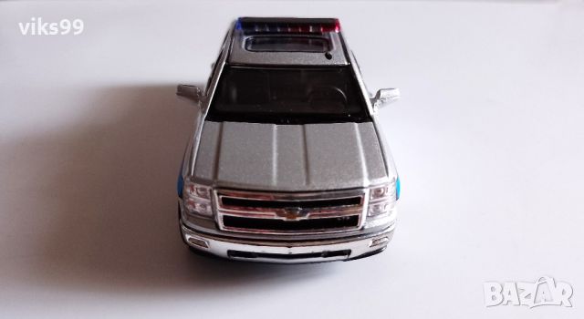 Chevrolet Silverado 2014 Police Pick-Up Truck 1:46, снимка 7 - Колекции - 45295548