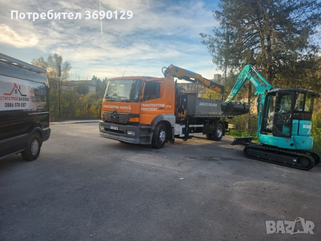 Транспортни услуги, снимка 8 - Услуги с автокран - 52519717