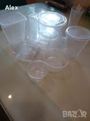 Пластмасови кутии за еднократна употреба Метро