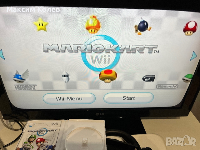 Nintendo Wii комплект с игри, снимка 6 - Nintendo конзоли - 44976174