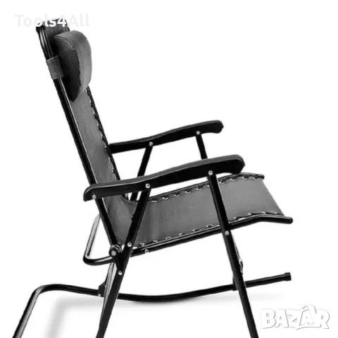 Луксозен, сгъваем, люлеещ стол с нулева гравитация, снимка 4 - Къмпинг мебели - 45925048