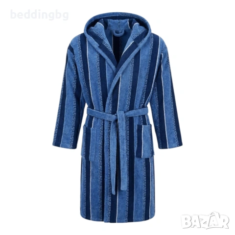 #Памучни # халати за баня с качулка 