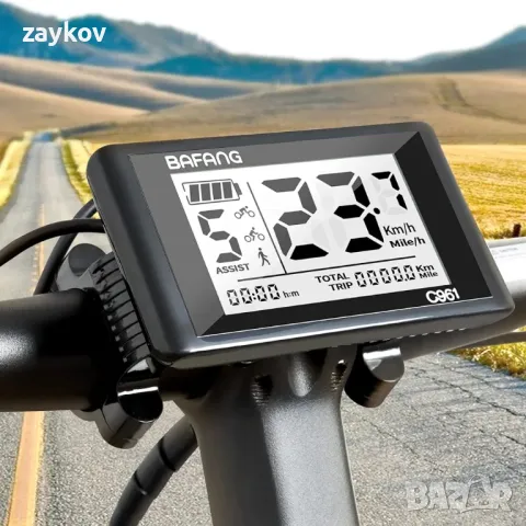 eBike Display C961 за BAFANG BBS01B BBS02B BBSHD Мотор Електрически велосипед , снимка 1 - Друга електроника - 47963378