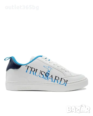 Trussardi - Сникърси 79A00748 Бял №38 Оригинал Код 773, снимка 1 - Маратонки - 48069699