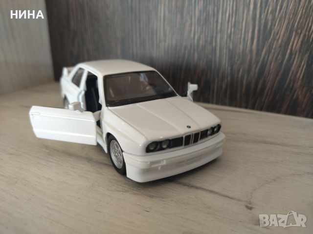 Метална количка BMW M3 1987 !!!, снимка 1 - Колекции - 46491472