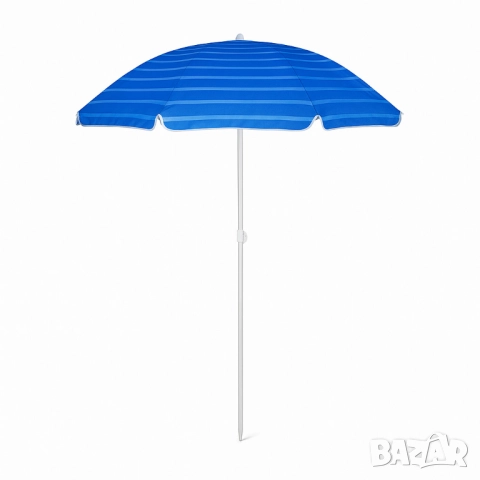 Плажен чадър Muhler U5016 – 130x180 см, с метална конструкция и устойчив TNT плат, снимка 3 - Други стоки за дома - 52105971