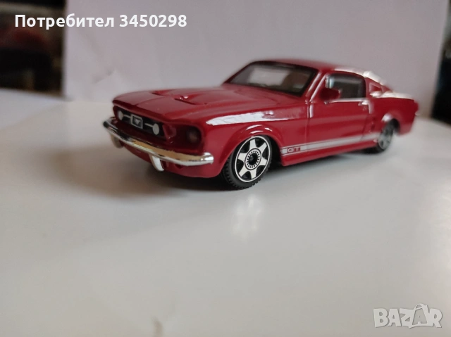 Метална количка Форд Мустанг GT, снимка 3 - Детски колички - 53928785