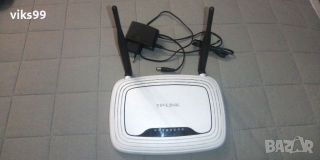 WiFi Рутер TP-Link TL-WR841N - 300 Mbps, снимка 2 - Рутери - 46083872