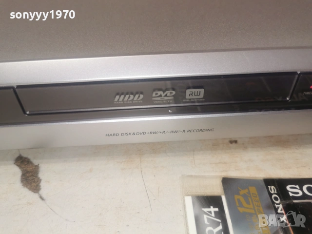 SONY HDD/DVD RECORDER-SWISS 2602261238SP66VD, снимка 11 - Плейъри, домашно кино, прожектори - 53631032