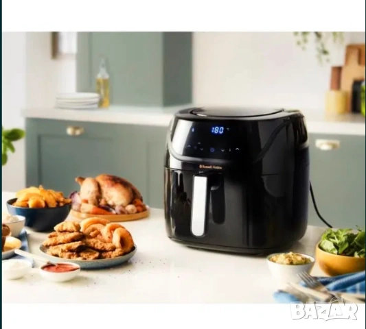 Air fryer / фритюрник с горещ въздух Russell Hobbs SatisFry Air Extra Large 8L, снимка 5 - Фритюрници - 53355995