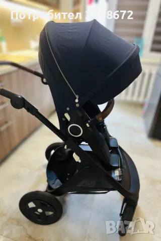 Комбинирана бебешка количка Stokke Trailz, снимка 3 - Детски колички - 49524367